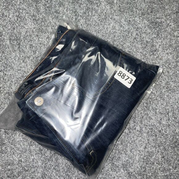 J. Crew Jeans Mens  Size 32  Blue The Driggs Straight Dark Wash - Picture 9 of 9